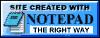 Microsoft Windows Notepad